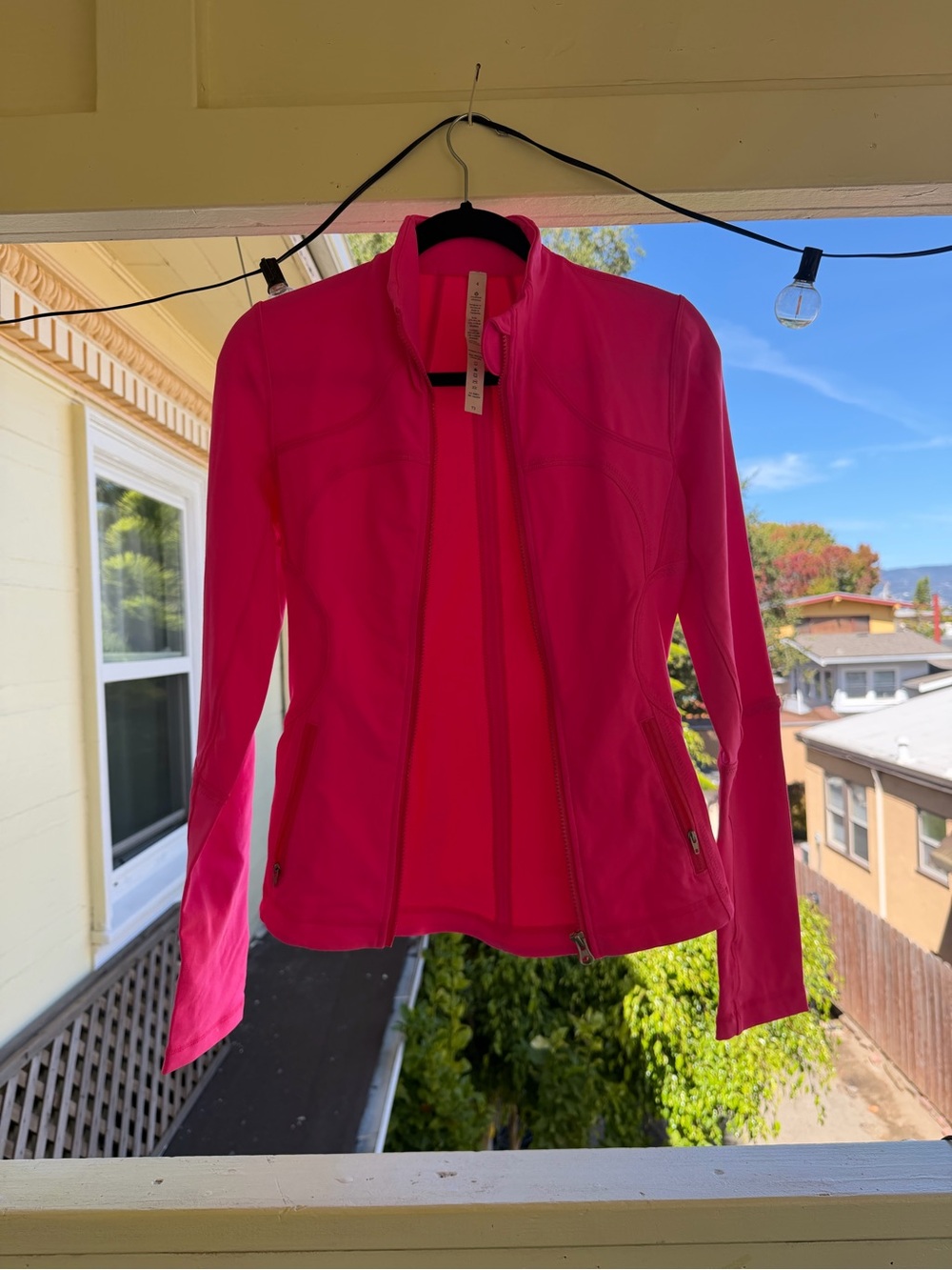 lululemon athletica Bright Pink define jacket